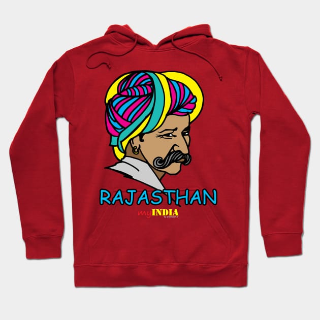 Rajasthan Hoodie by Pradeeshk